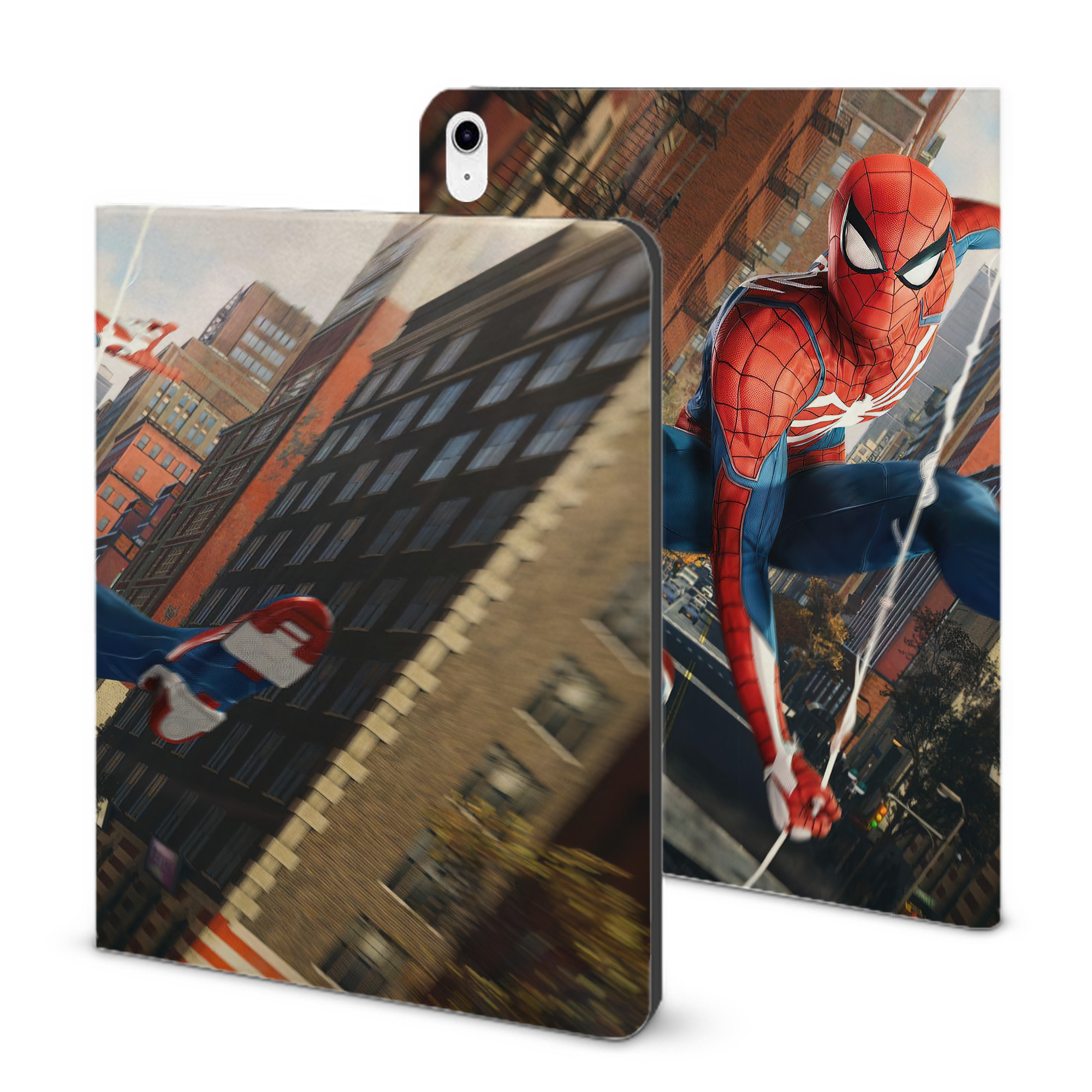 （画像用） アベンジャーズ The Avengers IPad ケース ブック型 PUレザー TPU 耐衝撃 軽量 薄型 ペン収納なし 全面保護 IPad 各モデル対応